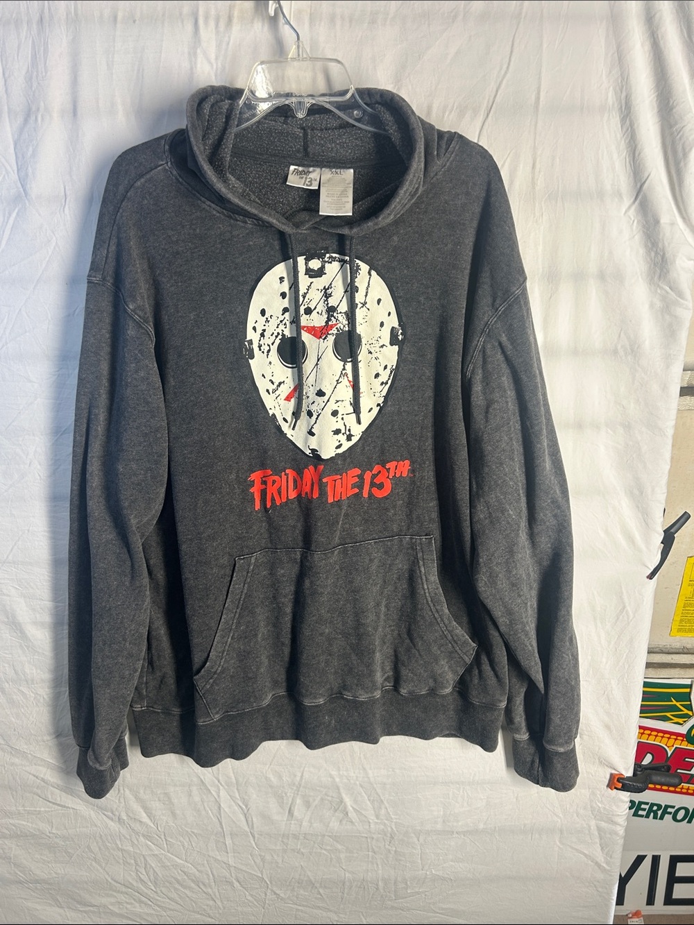 Friday the 13th Graphic Hoodie - Charcoal Pullover